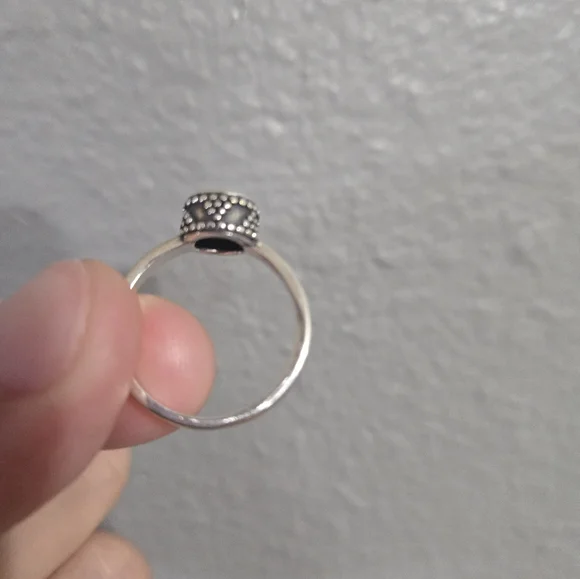 Sterling Silver Handmade Corn Ring Size 7 - Picture 6 of 15